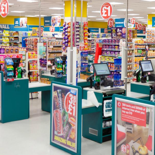 Poundland Shop floor